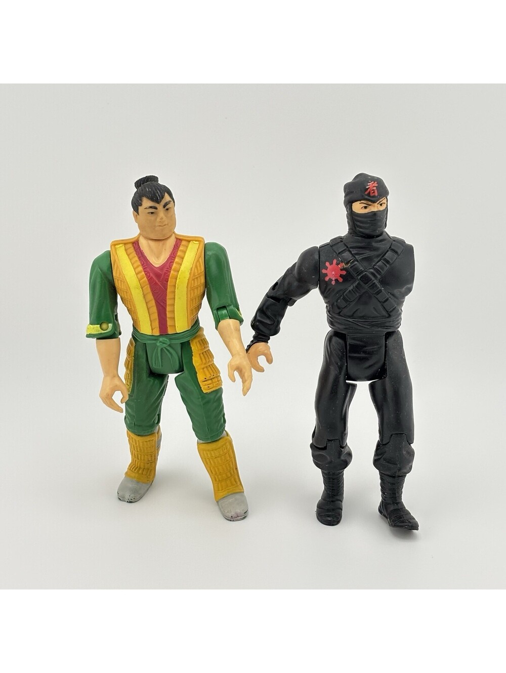 Vintage Karate Kommandos Kimo Ninja Warrior Figure Lot 1986 Parts Repair